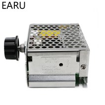 변환기 변압기 조절기 전원 공급 장치 4000w 220v ac scr 모터 속도 컨트롤러 모듈 조정기 온도 조광기 전기로 온수기 led 조명
