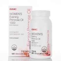 GNC 감마리놀렌산 달맞이꽃종자유1300(null), 95캡슐, 1300mg