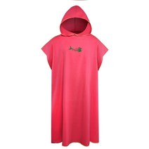 서핑 판초 후드가 달린 수건 교체 극세사 비치 담요 목욕 수건 수영 수건 잠수복 비치 판초, 복숭아