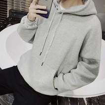 남자 무지 기모 후드티 가을 겨울 코디 스타일 보세