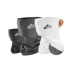 별별상자 자전거 귀걸이 필터형 넥마스크, 그레이