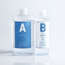 투명 3:1 에폭시레진(주제+경화제) 1kg 2액형 레진 공예 아트 DIY