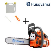 허스크바나 엔진 체인톱 H445E II 16인치 기계톱 보급형, 1개