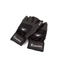 IW 가죽헬스장갑 일반형 블랙가죽헬스장감 헬스장갑 헬스용품 헬스보호대 가죽헬스글러브, M