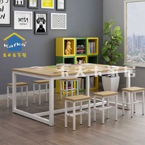 미술 학원 책상 대형 유치원 문화센터 수업 공부방, 옵션15 길이 120 가로 80cm 높이 74cm