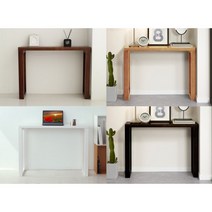 모던클래식 가구 거실 사이드 콘솔테이블(100cm 4색) 안방 장식장 낮은, 내추럴