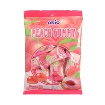 오키오 구미 젤리 복숭아 80g, 24개