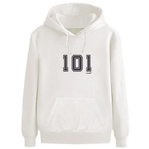 키밍 101 번호 후드티 로고 디자인 남자 여자 티셔츠