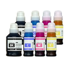 캐논 호환 무한 리필 잉크 GI-90 4색 2SET, 검정+파랑+빨강+노랑, 2세트