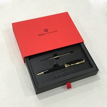 스위스와그너 고급볼펜 리필심 세트 선물용, 화이트