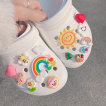 밍블밍블[14p]NEW!햇님 구름 신발꾸미기 파츠 세트