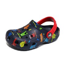 크록스 키즈 클래식 이지 아이콘 클로그 네이비 아동 샌들 207592-410