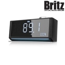 무료 브리츠 BA-MK21 Plus 블루투스 스피커 블랙 듀얼알람시계