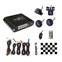 어라운드뷰 weivision 360도 버드 뷰 파노라마 모든 뷰 주차 dvr 녹음 8g u 디스크 후방 카메라