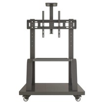 이동식 TV브라켓 전시용 걸이 회의실 이젤 카트 거실, 32-65인치에 적용 지지력 80KG