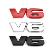 자동차엠블럼 이니셜 금속 자동차 스티커 스타일링 V6 엔진 로고 엠블럼 트렁크 스포츠 터보 배지 3D 데칼, 02 SR5, 01 은_02 SR5