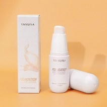 YANQINA 온도 변화 스킨 컬러 리퀴드 파운데이션 브라이트닝 컨실러 섬세한 메이크업, [01] 1pc