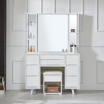 [솔직한가격] HZ303 화장대 수납 거울 1100 2colors가구전문점 빠른대응, 화이트