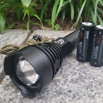울브스 X10 초강력 LED랜턴 10000루멘 배터리2개포함, 1개