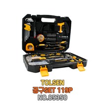 TOLSEN 툴센 공구세트 119P 수공구 SET NO.85350