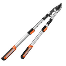 전지가위 원예가위 고지 원예 전정 가지 양손 절단기, 총 길이 103cm SK5 블레이드 2개