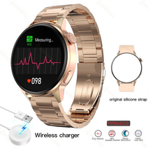 여자 손목 시계 메탈 여성 20대 패션 새로운 nfc 스마트 남성 ecg + ppg
