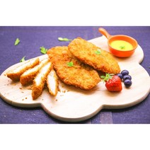 [올바른]블랙메밀이 들어간 수제통살치킨까스(60g 80g 100g), 수제 통살치킨까스(100gX10개)