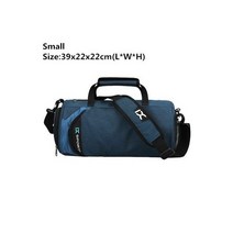 전문 남녀공용 체육관 가방 탁구 경기 훈련용, Blue Small