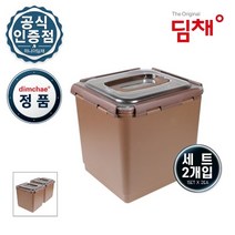 [딤채] 위니아 정품 김치통 김치용기 WD005457 [8.1L x 2개], 상세 설명 참조