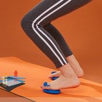 발가락링 코어 밸런스운동 다리 간단한 스트레칭 홈트레이닝, 블루