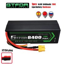rc잠수함 자동차 드론 헬리콥터 비행기 트럭 부품, 4s8400mahxt150
