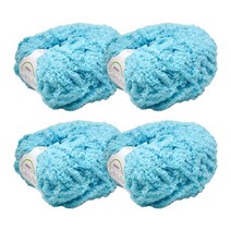 [앵콜스] 소프트베베(4볼세트) 뜨개실 털실 수면사 아기실 블랭킷, 36 아쿠아