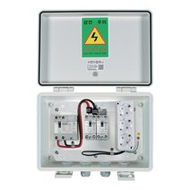 방수분전함 NFB 30A콘센트내장형 분전함 분전반 차단기함, 1개