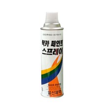 일신제약 락카 페인트 스프레이, 1개, 420ml, 백색