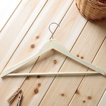 키알리 심플 원목 옷걸이 연한나무색 5P