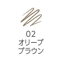 세잔느 초세심 아이브로우 0.9mm, 1개, 02 올리브 브라운