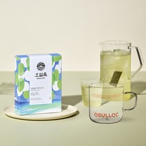 []오설록 산호섬 아이스티 20입+유리머그 키트, 1) 산호섬 아이스티 20입+유리머그