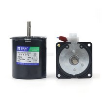 감속 기어 모터 속도조절 68KTYZ 220V AC 영구 자석 동기 모터 100KG 28W CW/CCW 금속 기어드 저속 2.5 ~ 1, 02 20rpm(220V)