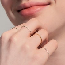 [Hei][김지은 볼빨간사춘기 안지영 김소연 착용] twinkle layered 3set ring