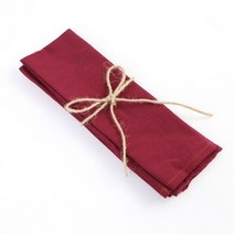 4PC 30X45CM 목화 천 냅킨 저녁 식사 주방 차 타월 테이블 디자인 매트 웨딩 파티 공급 홈 호텔 연회 장식, CHINA, 4PC 30x45Burgundy_CHINA