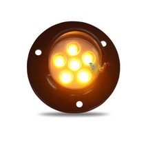 DC12V 직경 50mm 노란색 황색 클러스터 교통 신호 모듈 화살표 보드 라이트, RED