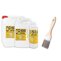 OP500 신주크리너 광택제 계단청소 계단광택 논슬립, 3.75L