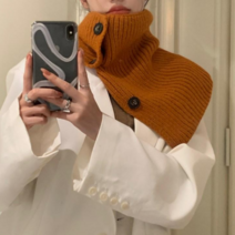 케익 넥 워머 니트 숄 봄 가을 겨울 니트 스카프 목도리 머플러 S379