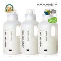 베베스킨 유연제(그린코튼향) 1 070ml 2개 유아유연제 고농축 USDA인증제품, 3개