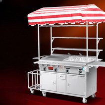 이동식 야외 노점상 길거리 음식 판매 밥차 포장마차, 노점상 풀세트