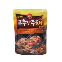 샘표식품 마포고추장주물럭양념180g/샘표/양념/간편식/레토르/캠핑, 마포고추장주물럭양념180g