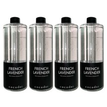 코코도르 디퓨저 리필액, 프렌치라벤더, 500ml, 4개