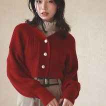 여성 꽈배기 연핑크 볼레로 초록 트위드 스팽클 아가일 교복 니트 가디건 초가을 일본의 새로운 용 스웨터 레드 느슨한 넥 올