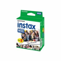 후지 인스탁스 와이드 필름 10매x2 20매 10X2 PK 86x108 62x99