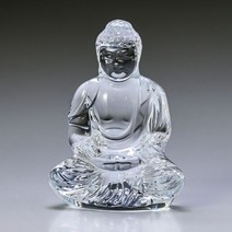 바카라 부처님 클리어 크리스탈 오브제 인테리어소품 불교신자